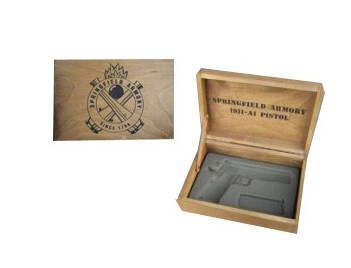 SPR PISTOL BATTERY BOX WOOD - Taurus Savings